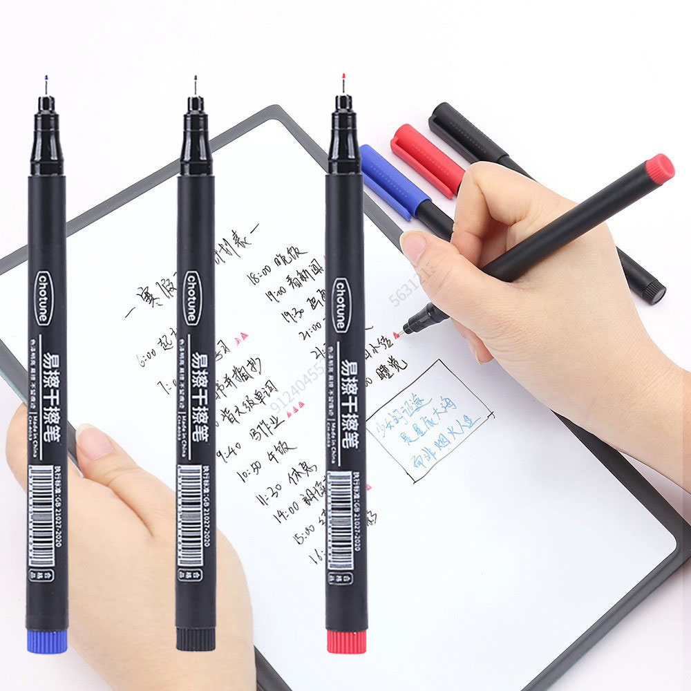 Whiteboard Marker Set - 1/3 pièces 0.5mm effaçable à sec