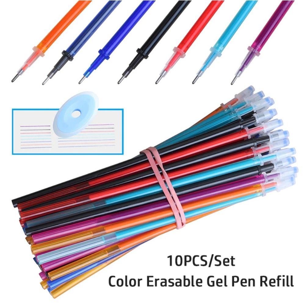 Gel Ink Pen Set - Lot de 10 recharges de stylos