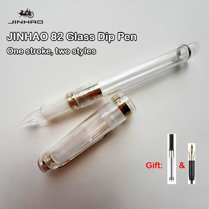 Fountain Pen Ink - Stylos à plume en verre JINHAO