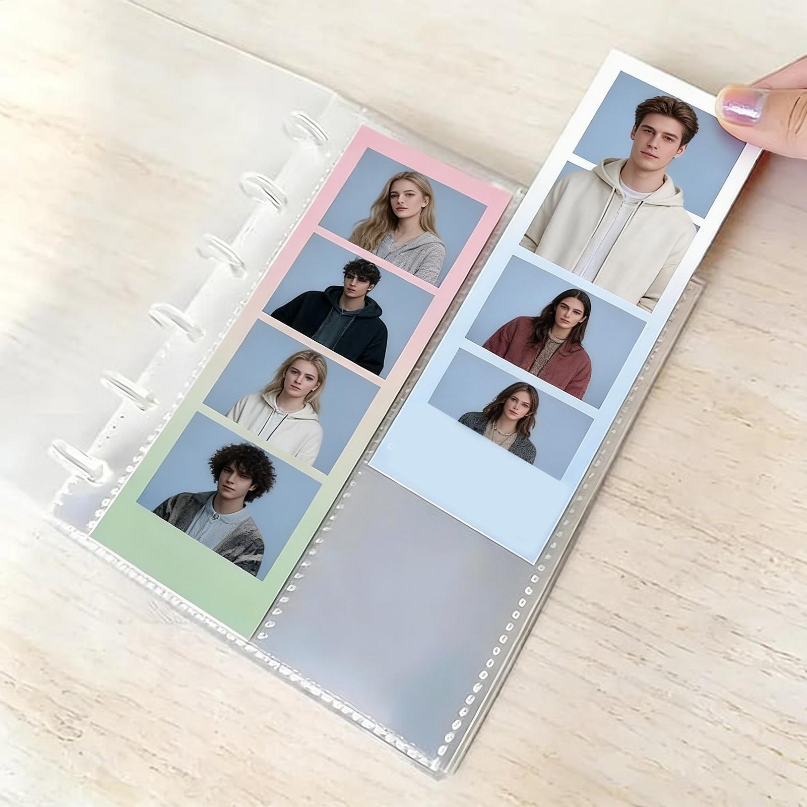 Binding Comb Plastic - Album photo transparent avec pochettes de