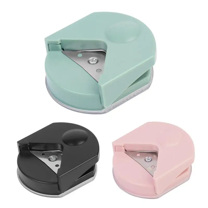 Paper Punch 3 Hole - 1/2/3/4 pièces Perforatrice d'angle arrondi R4
