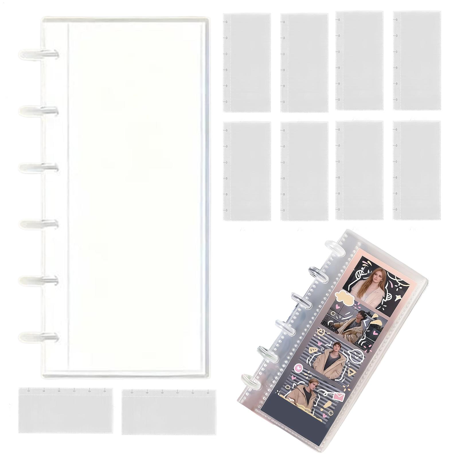 Binding Comb Plastic - Album photo transparent pour collection de
