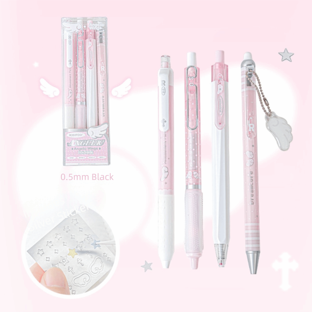 Gel Ink Pen Set - Nouveau Haute qualité 4 pièces/ensemble 0.5mm