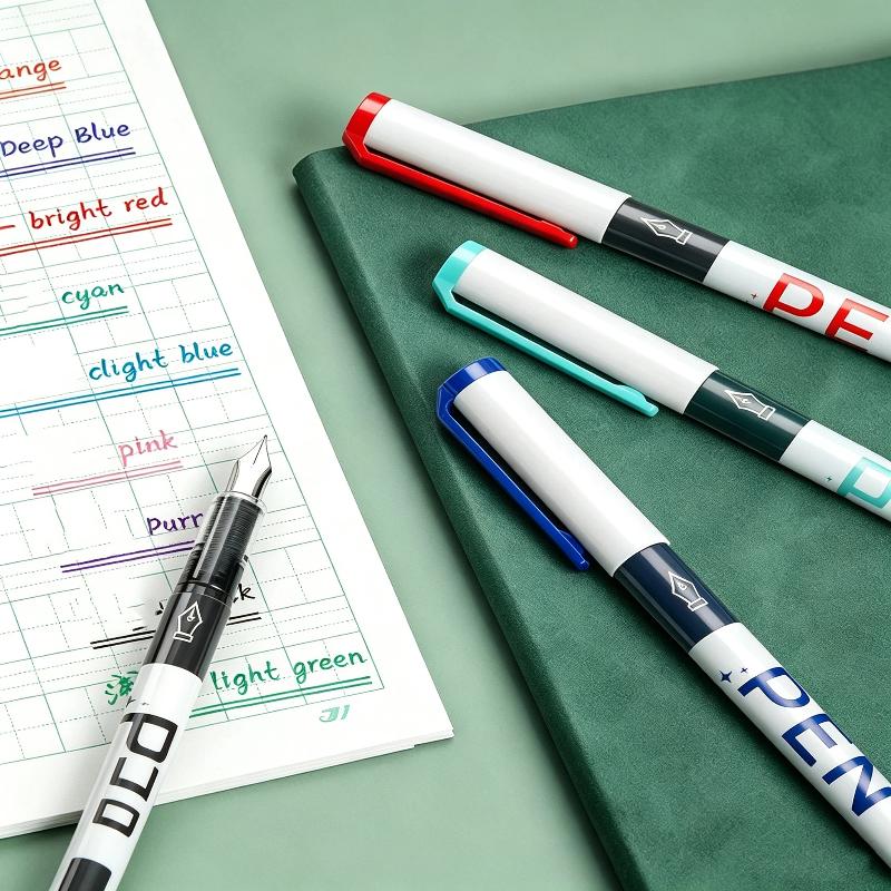 Fountain Pen Ink - Stylos plume jetables grande capacité 0,38