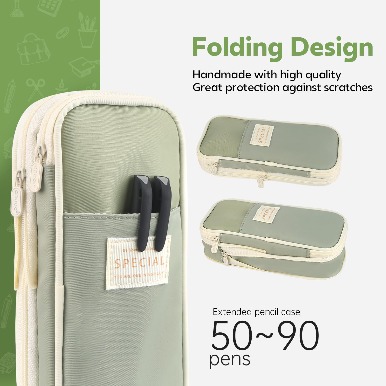 Grande trousse verte, boîte à  - Ideal Stationery & Office Supply avis et prix