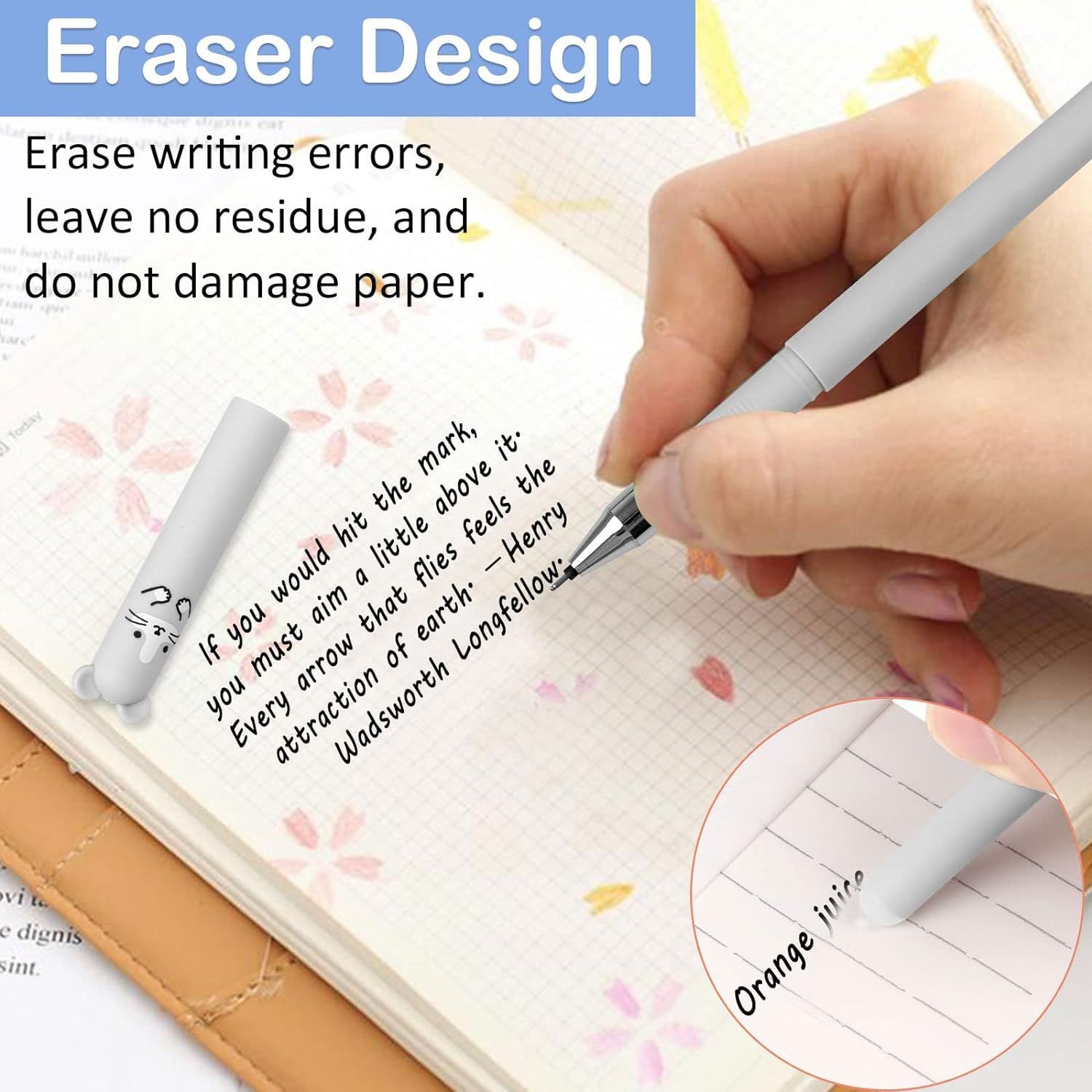 Recharges de stylo Gel effaçab - Gel Ink Pen Set avis et prix