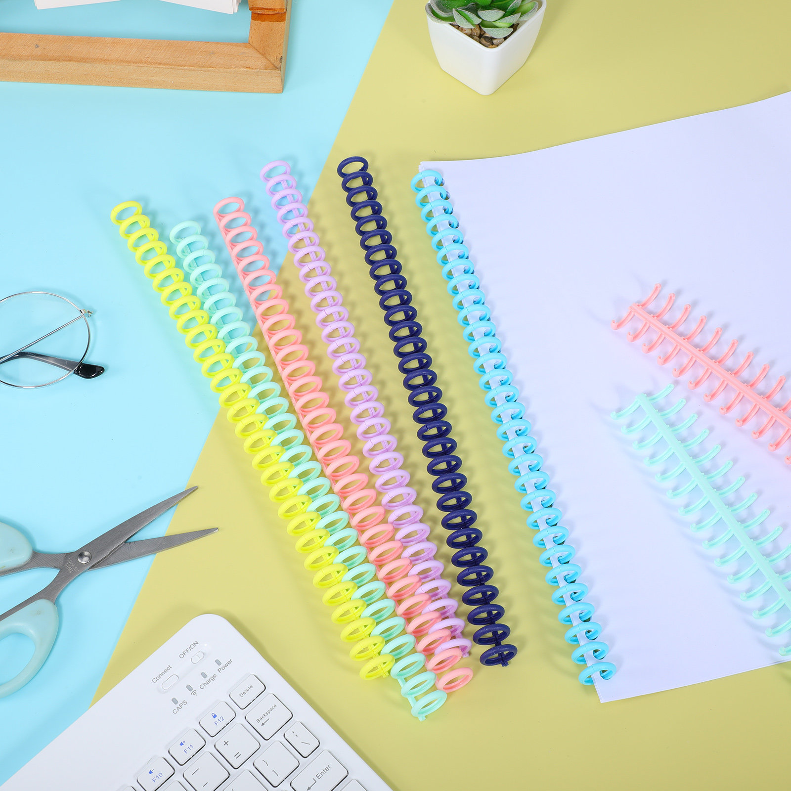 12 anneaux de reliure en plast - Binding Comb Plastic avis et prix